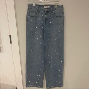 Ashley Mason Jeans with Pearl Accents